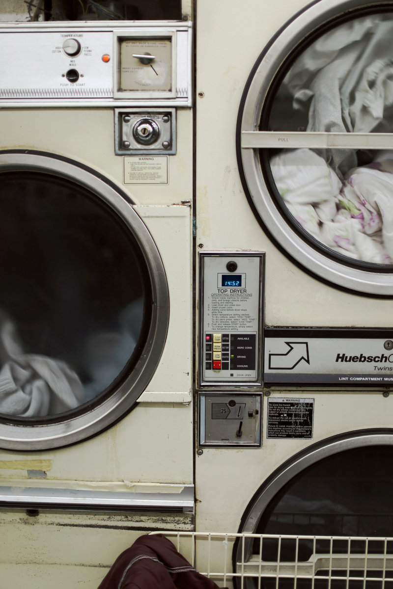Laundry Mat Photo by Bianca Jordan